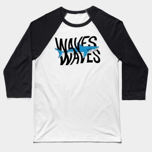 WAVES Shark Week Baseball T-Shirt